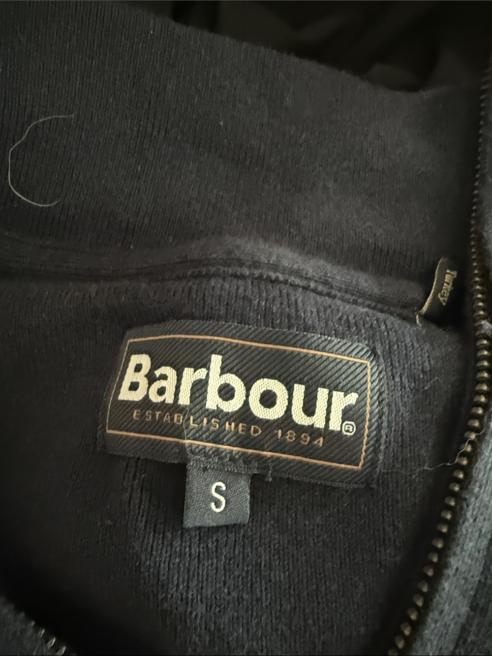 Barbour men’s halfzip sweater - Picture 3 of 4